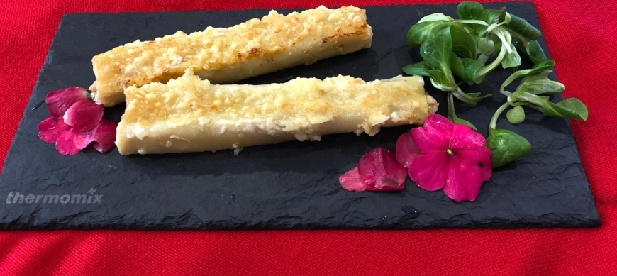 Canelons amb ceps al foie