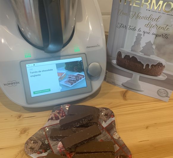 TURRÓN DE CHOCOLATE CRUJIENTE