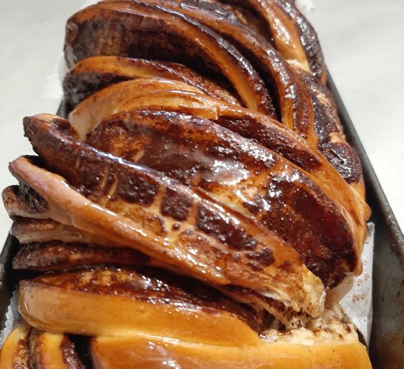 Babka de chocolate con Thermomix®